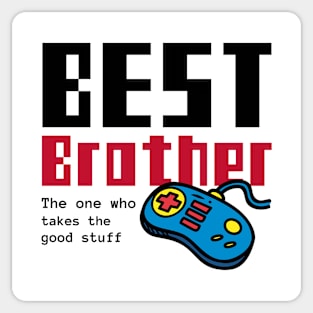 Best Brother Gamer Sticker